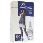 Колготки женские, Royal Podium (Роял Подиум) р. 2 300 den Коттон Плюc гриджио серый