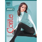 Колготки женские, Conte Elegant (Конте Элегант) р. 5 100 den Аванти микрофибра неро черный