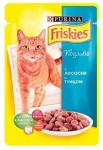 Консервы для кошек, Friskies (Фрискис) 100 г лосось с подливкой