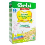 Каша безмолочная, Bebi (Беби) 200 г гречневая низкоаллергенная с пребиотиками с 4 мес