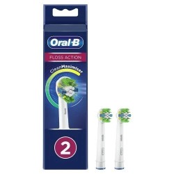 Насадка для электрической зубной щетки, oral-b (Орал-би) №2 EB25RB FlossAction флосс экшн с щетинками клинмаксимайзер