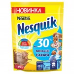 Напиток шоколадный, Nesquik (Несквик) 135 г быстрорастворимый меньше сахара