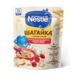 Каша молочная, Nestle (Нестле) 190 г Шагайка мультизлаковая яблоко земляника малина с 12 мес